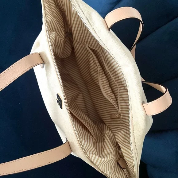 Kate Spade Eat Cake for Breakfast zipped tote